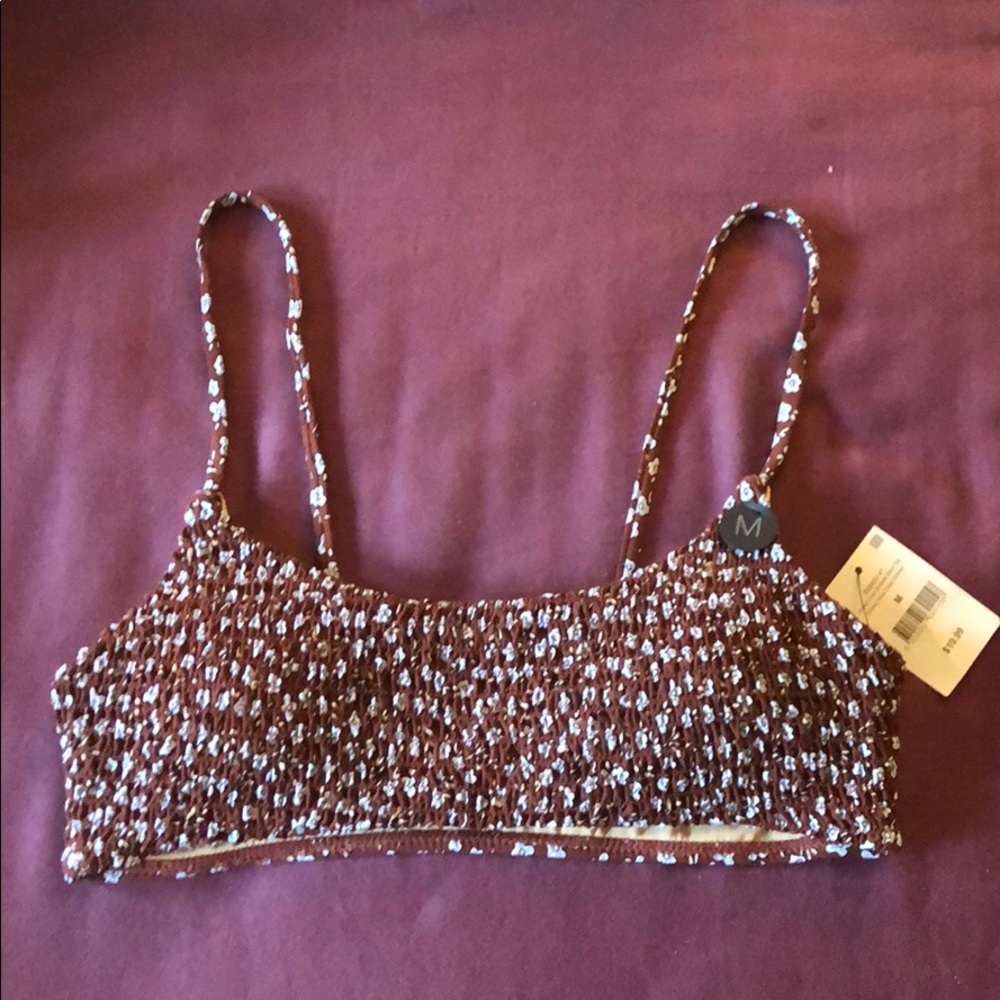 Smocked Bikini Top